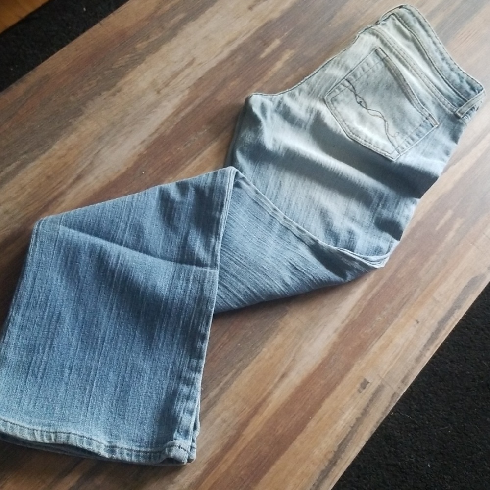 Light Wash Bootcut Jeans